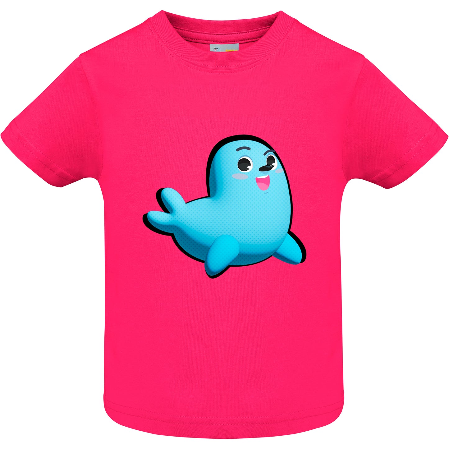 Camiseta bebé de manga corta Smilie 3D