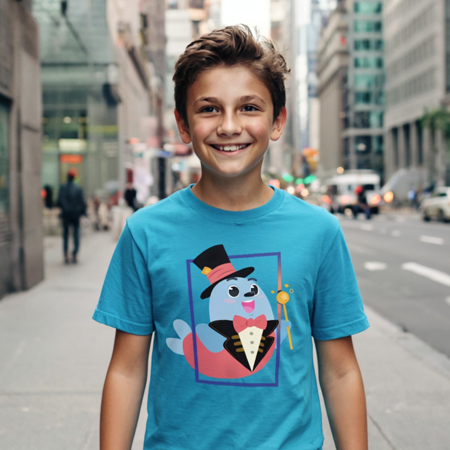Camiseta de manga corta Smilie domador
