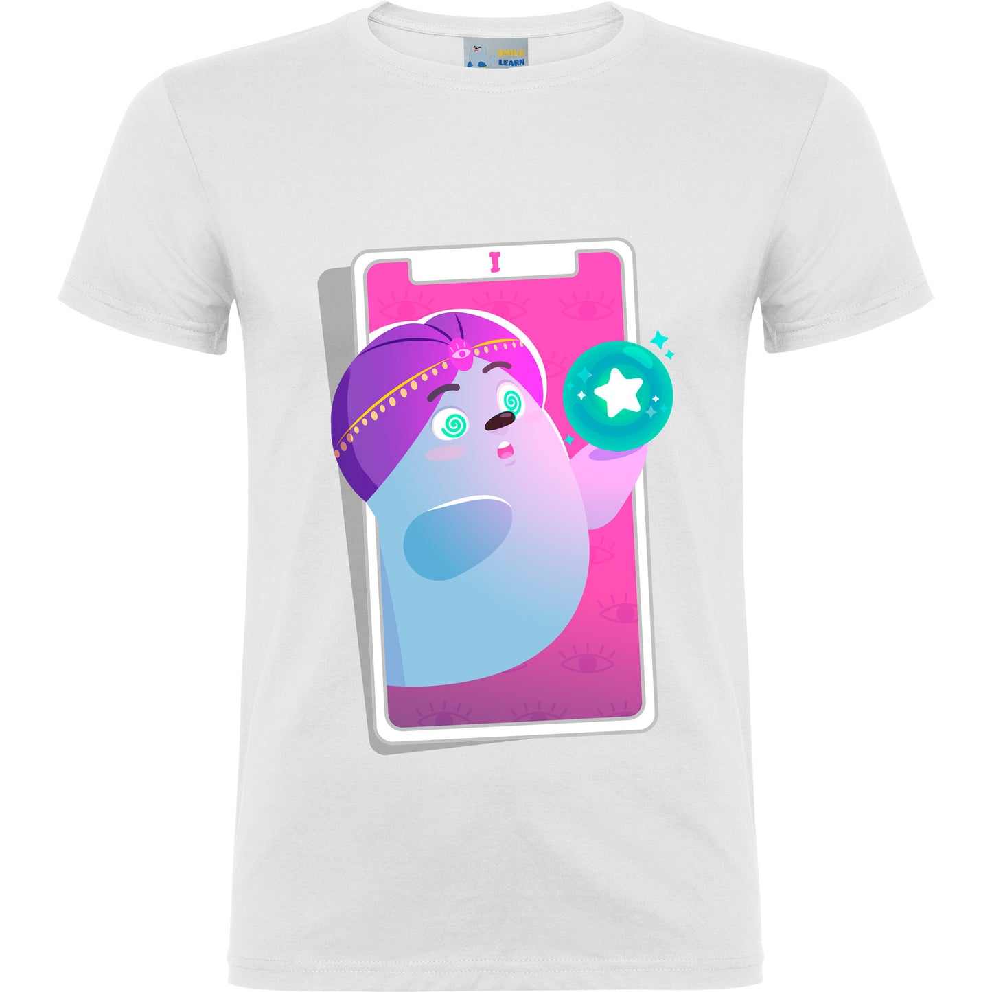Camiseta de manga corta Smilie Adivino