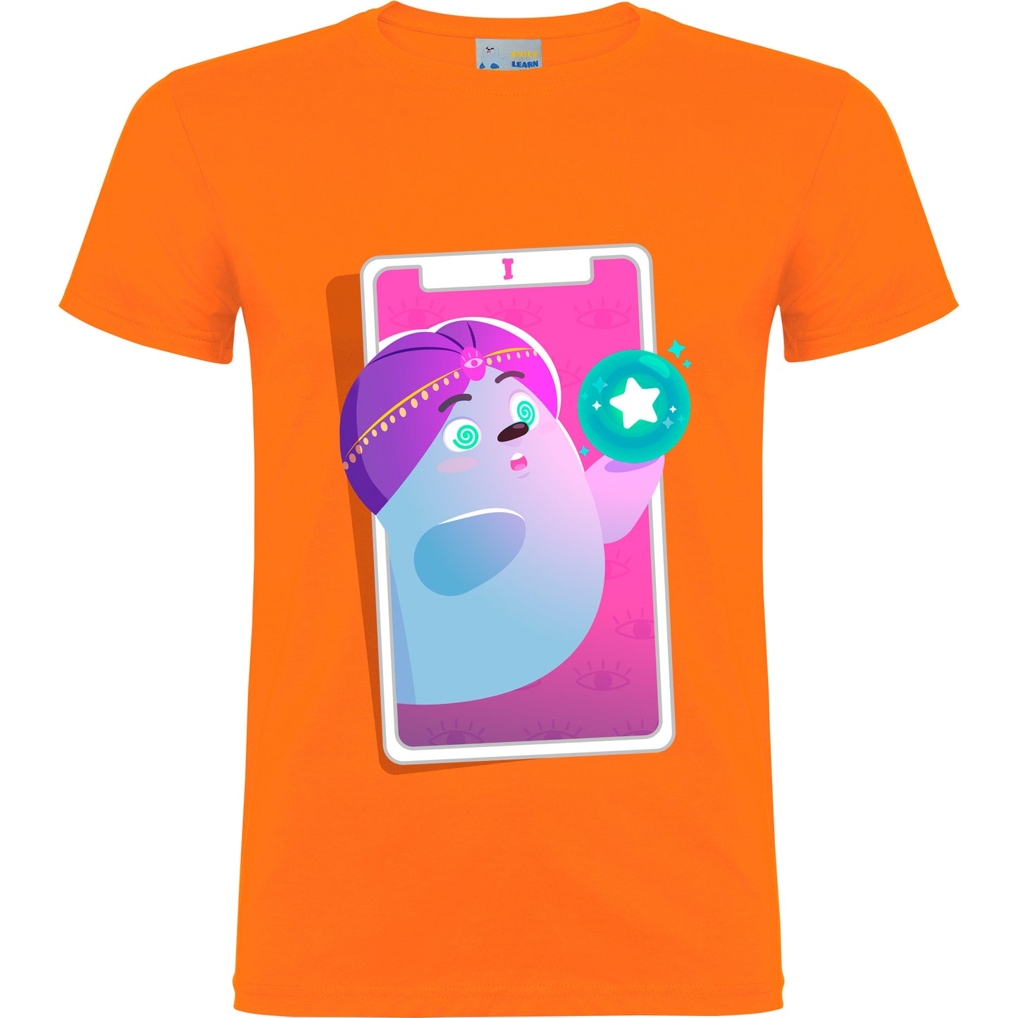 Camiseta de manga corta Smilie Adivino