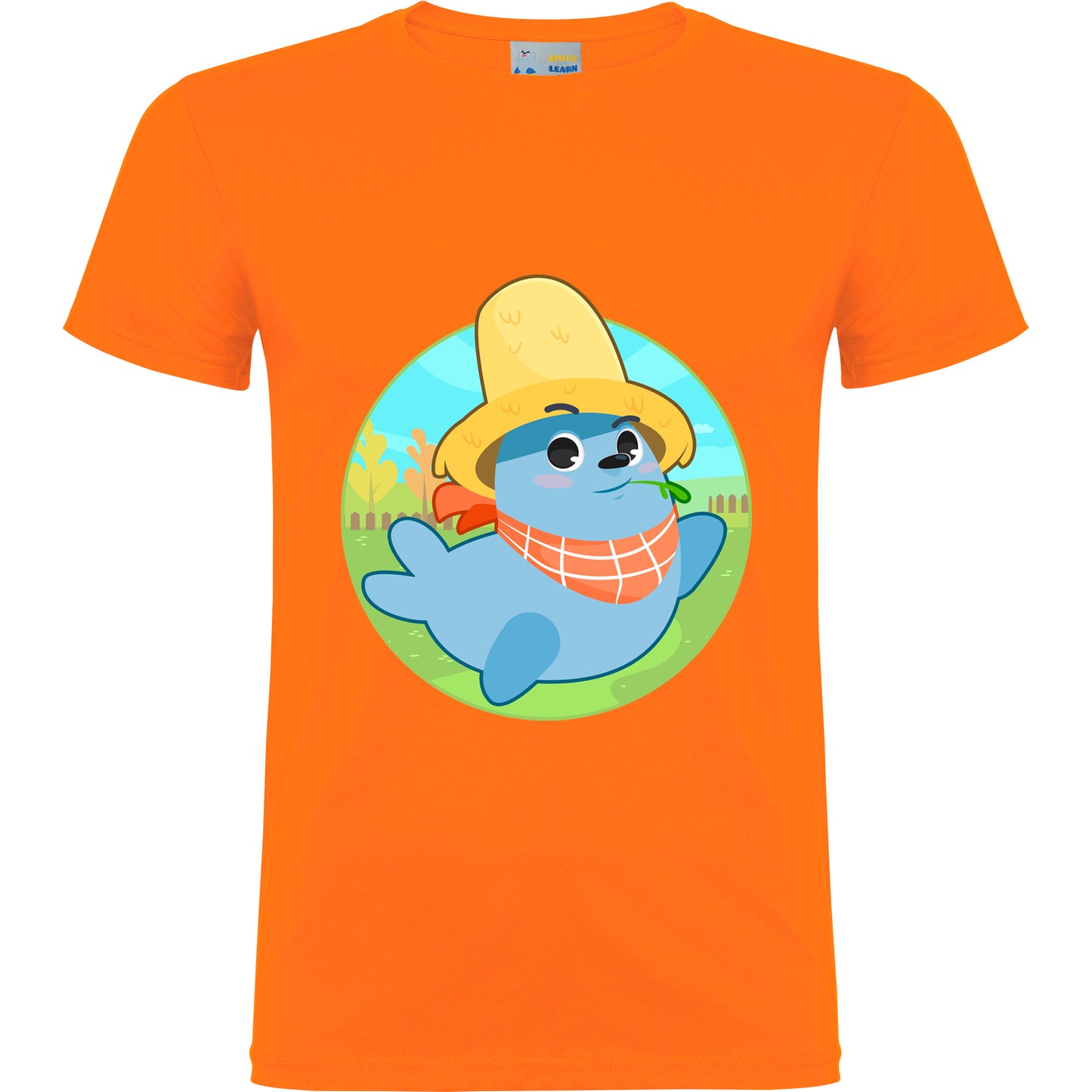 Camiseta de manga corta Smilie Granjero