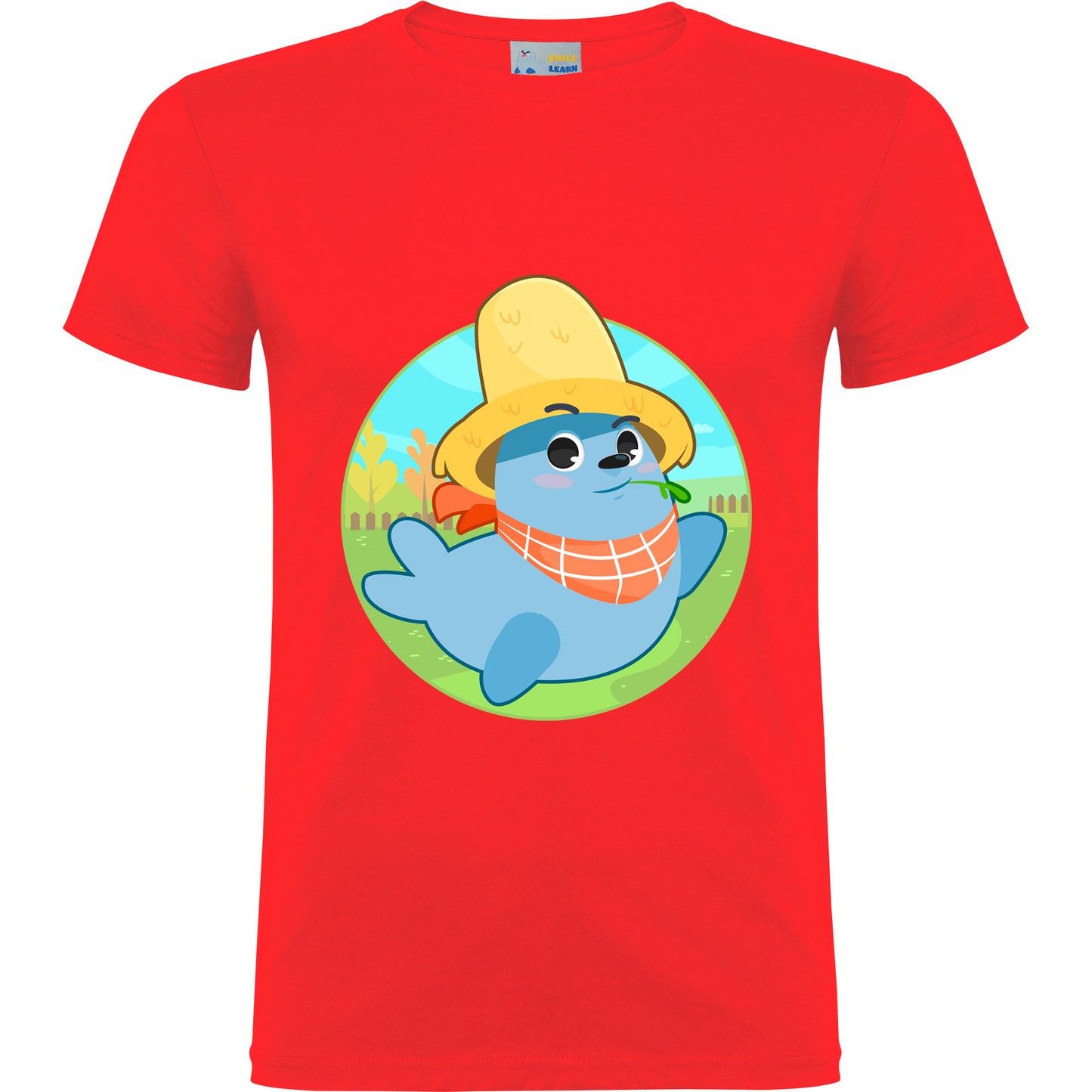 Camiseta de manga corta Smilie Granjero