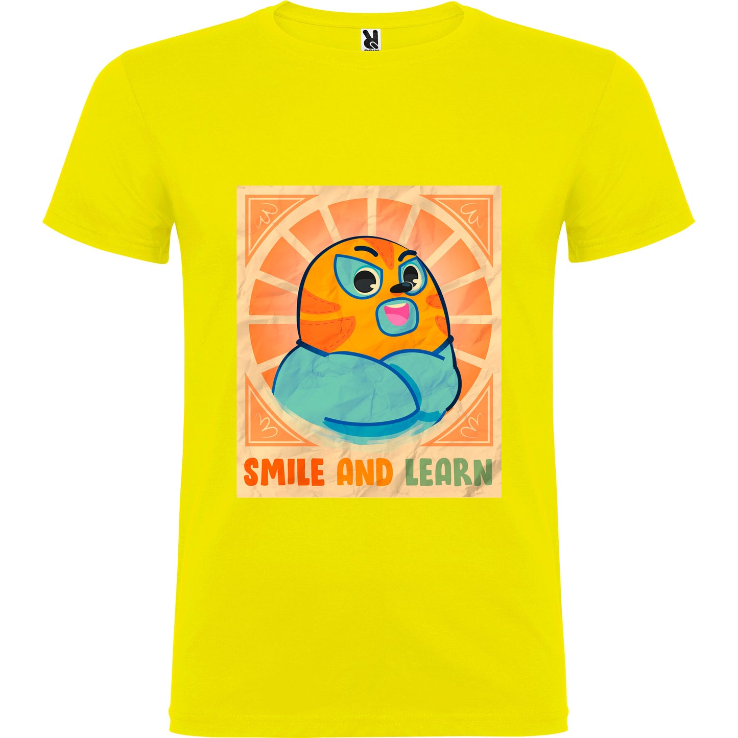 Camiseta de manga corta Smilie Luchador