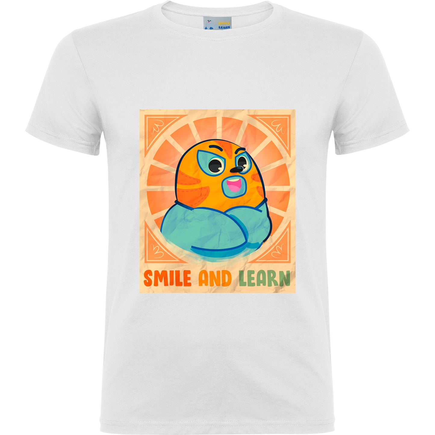 Camiseta de manga corta Smilie Luchador