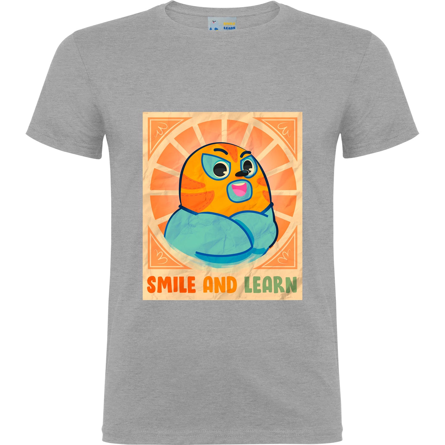 Camiseta de manga corta Smilie Luchador
