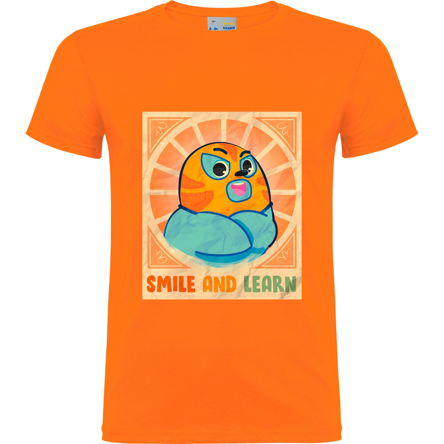 Camiseta de manga corta Smilie Luchador