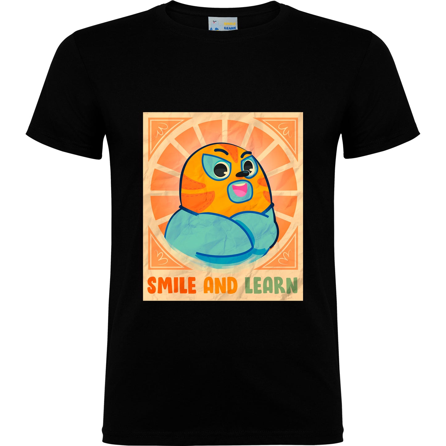 Camiseta de manga corta Smilie Luchador