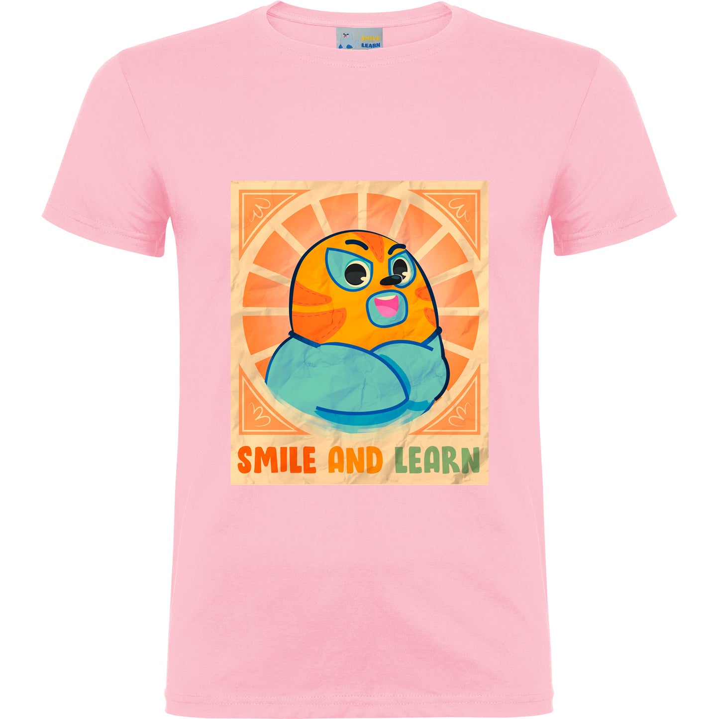 Camiseta de manga corta Smilie Luchador