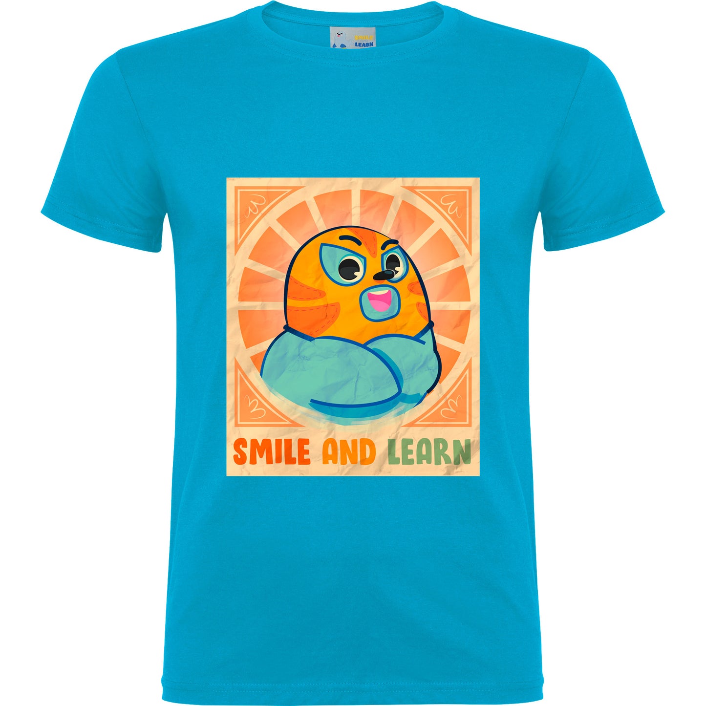 Camiseta de manga corta Smilie Luchador