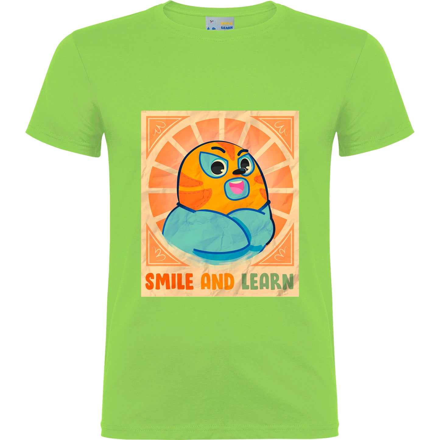 Camiseta de manga corta Smilie Luchador