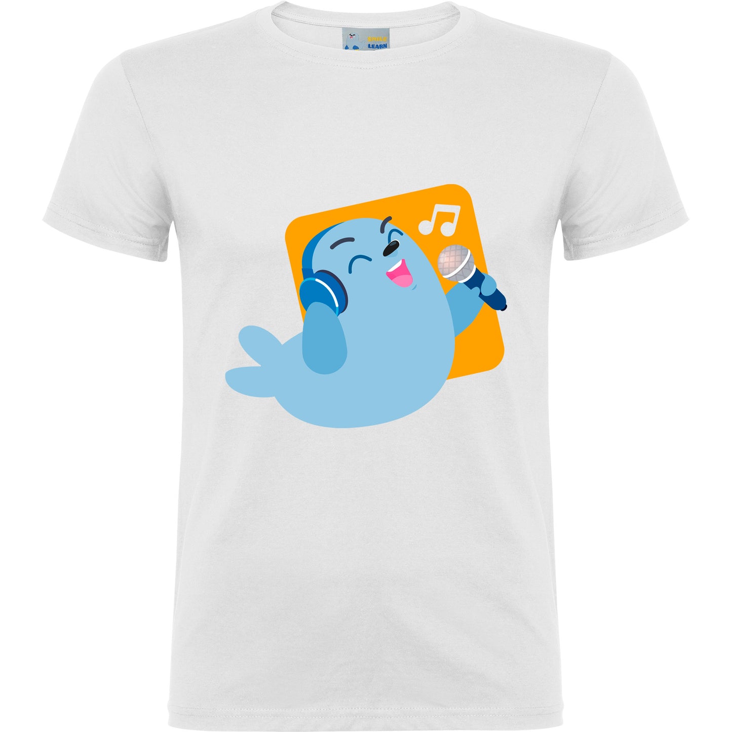 Camiseta de manga corta Smilie Cantante