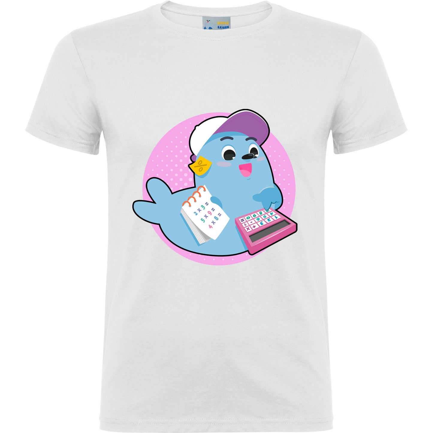 Camiseta de manga corta Smilie Matemático