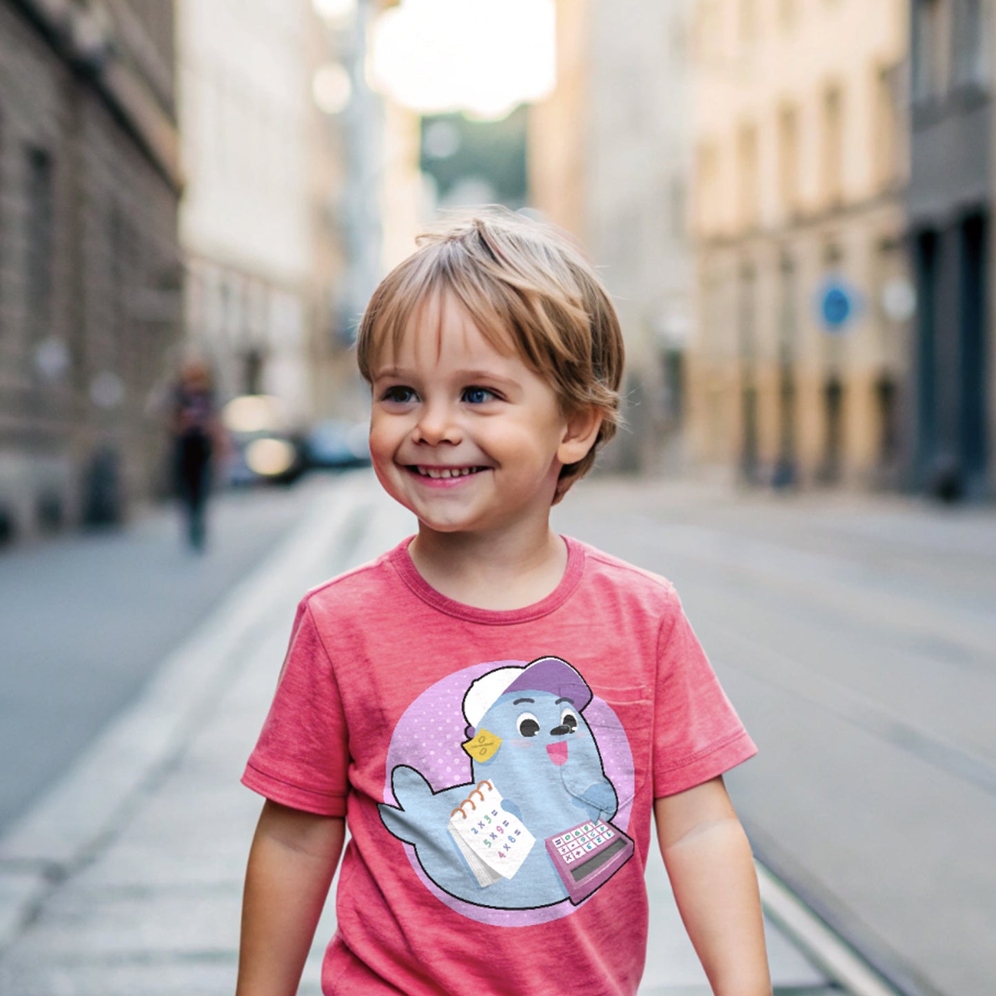 Camiseta de manga corta Smilie Matemático