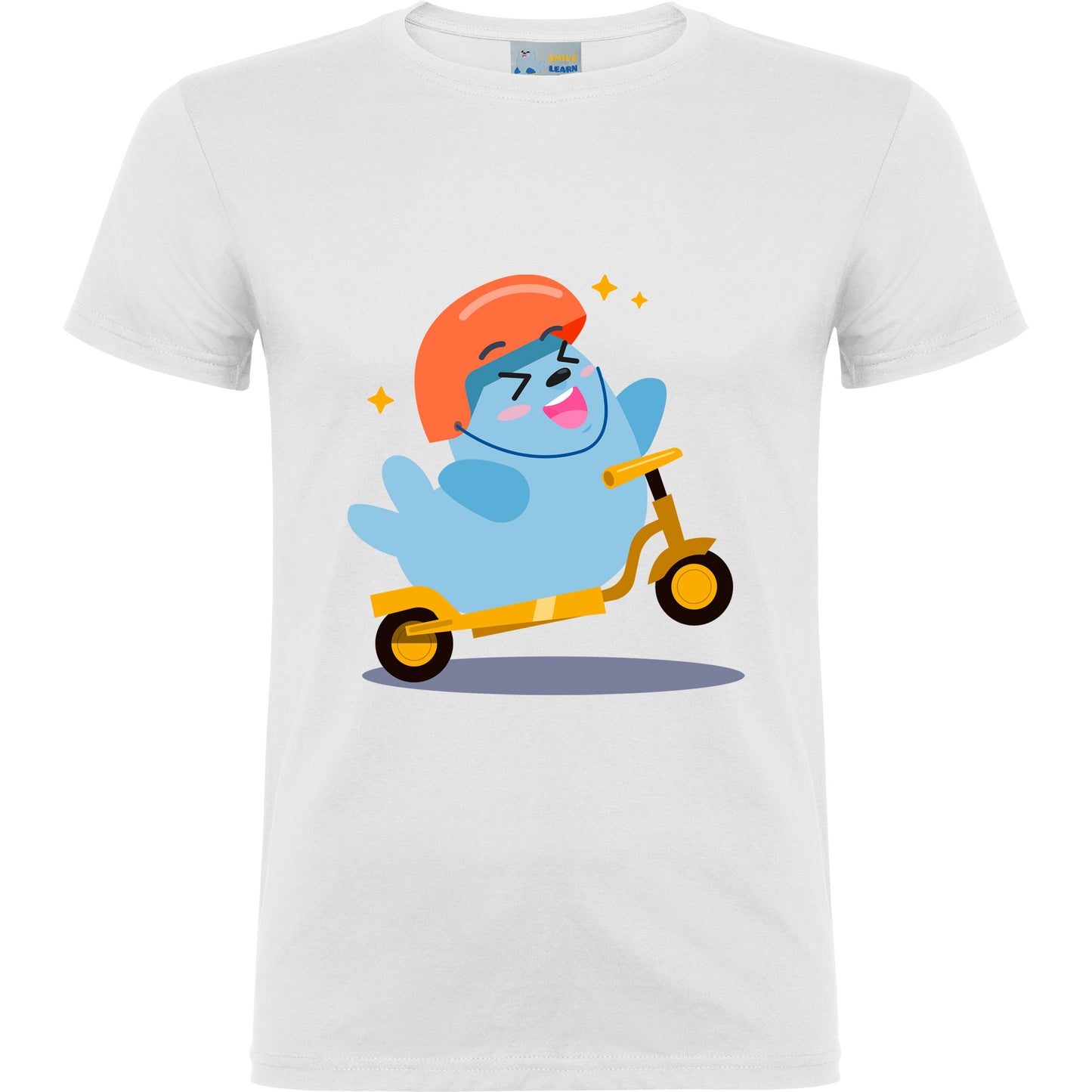 Camiseta de manga corta Smilie en Patinete