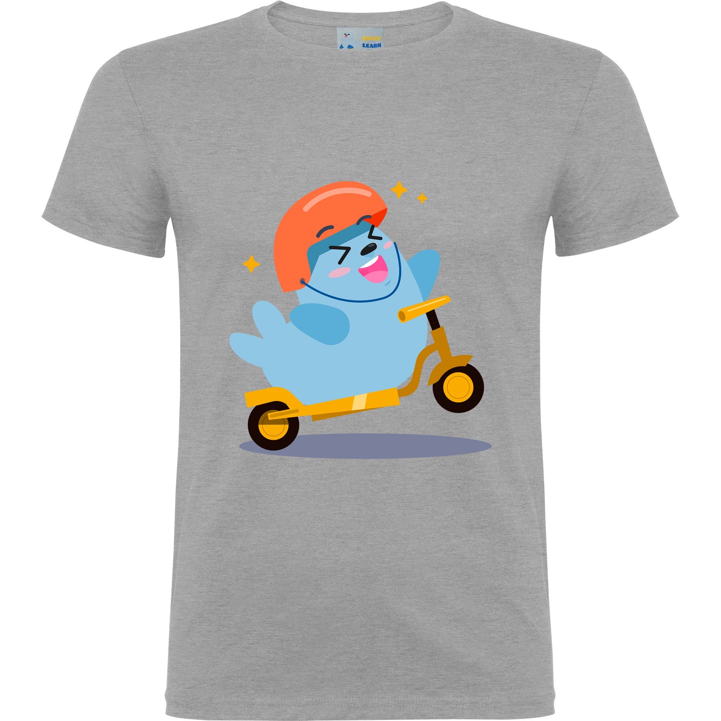 Camiseta de manga corta Smilie en Patinete