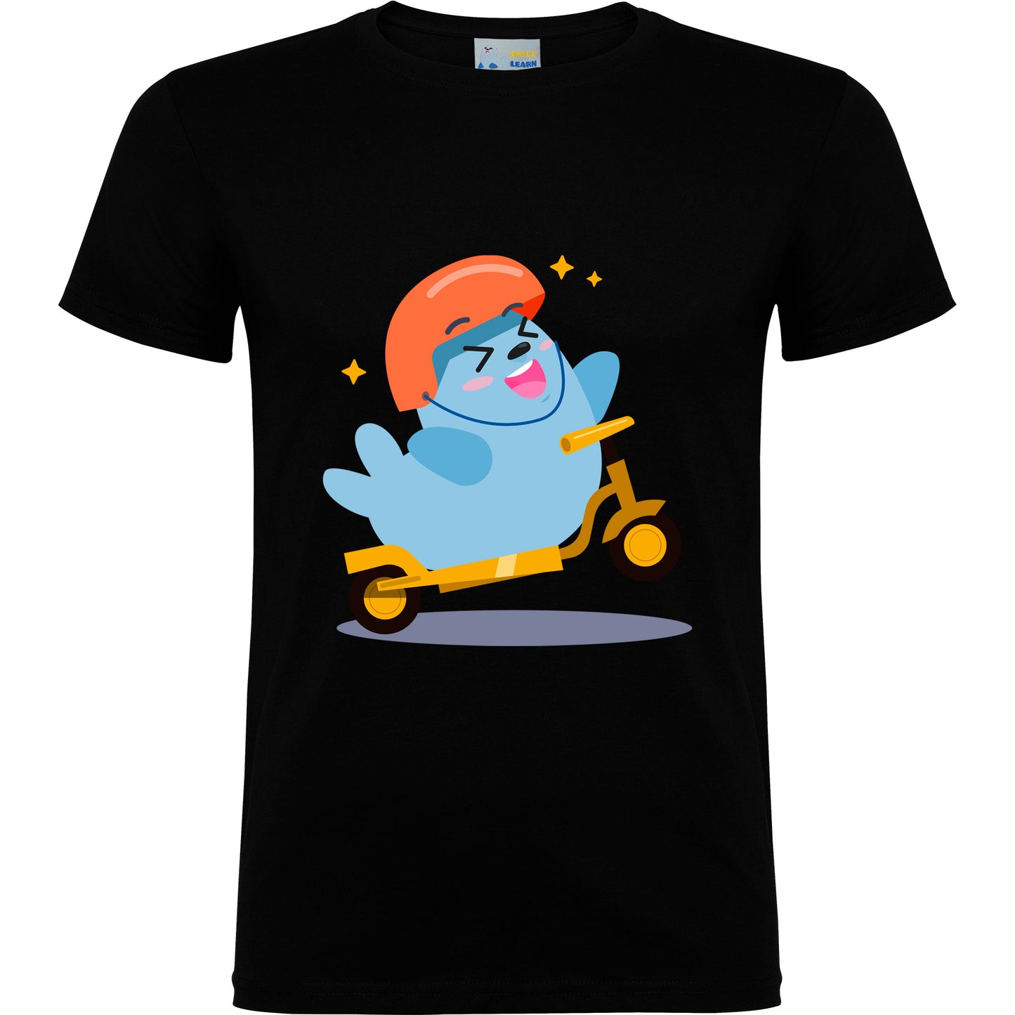 Camiseta de manga corta Smilie en Patinete