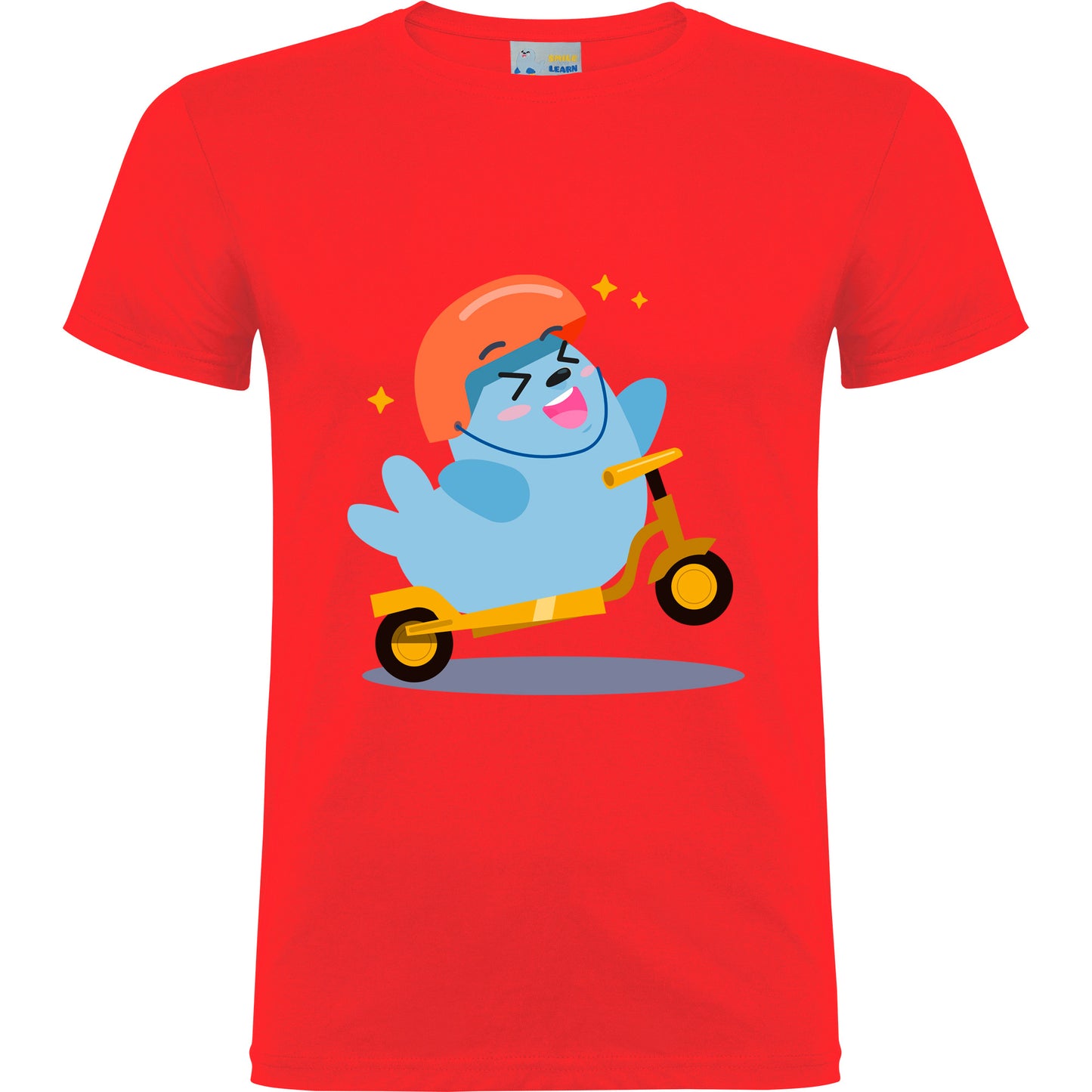 Camiseta de manga corta Smilie en Patinete