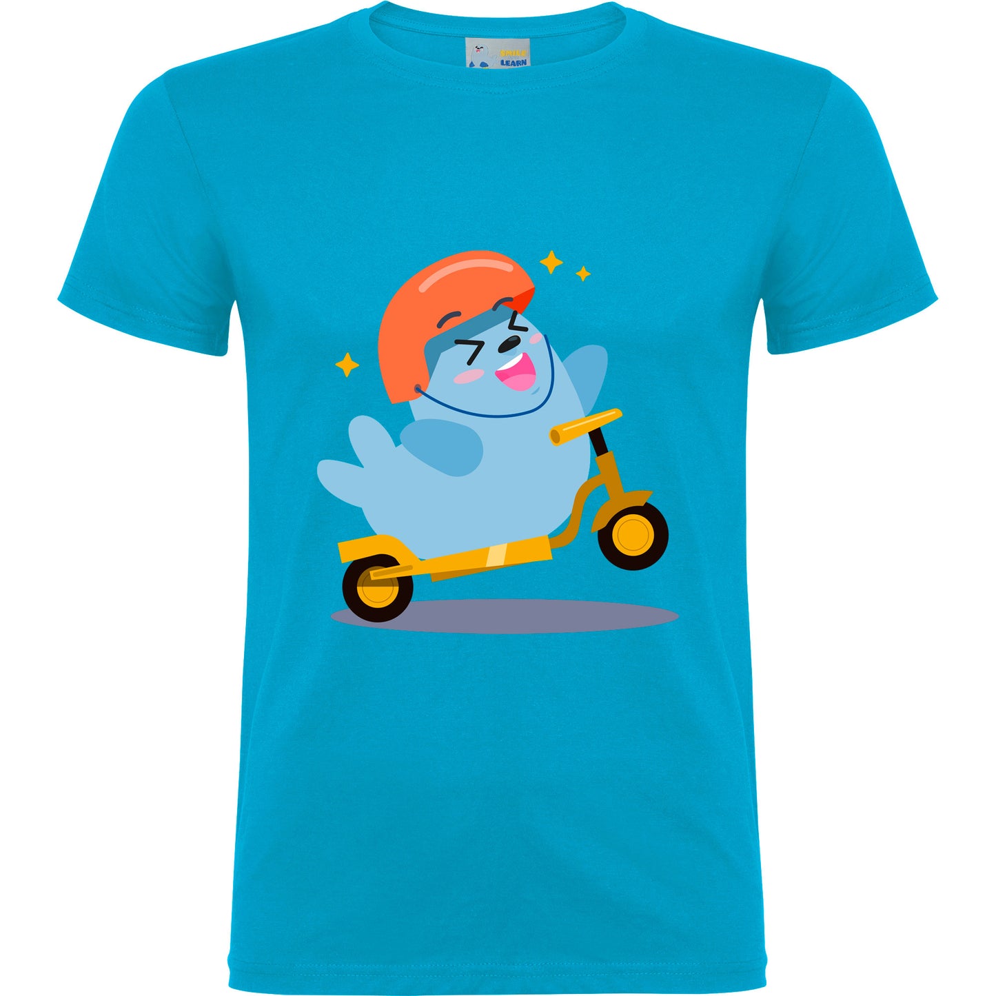 Camiseta de manga corta Smilie en Patinete