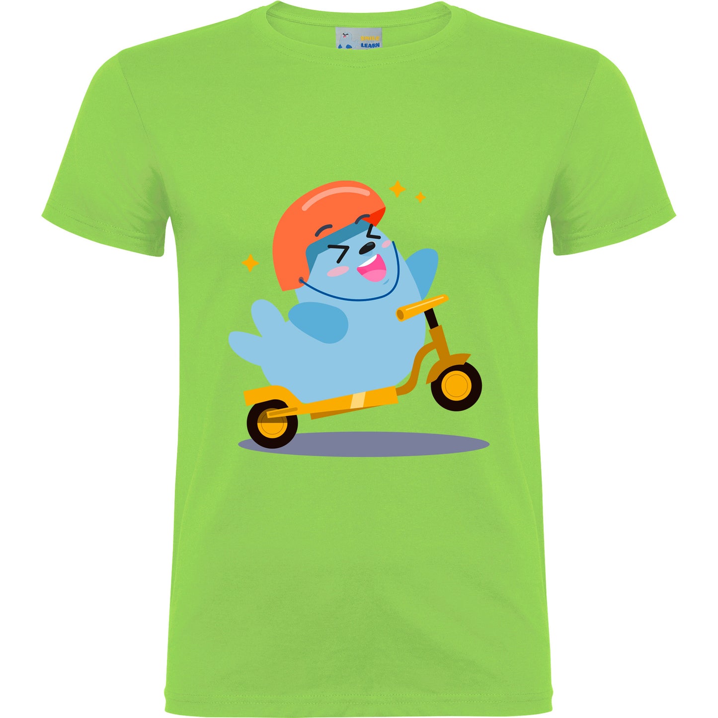 Camiseta de manga corta Smilie en Patinete