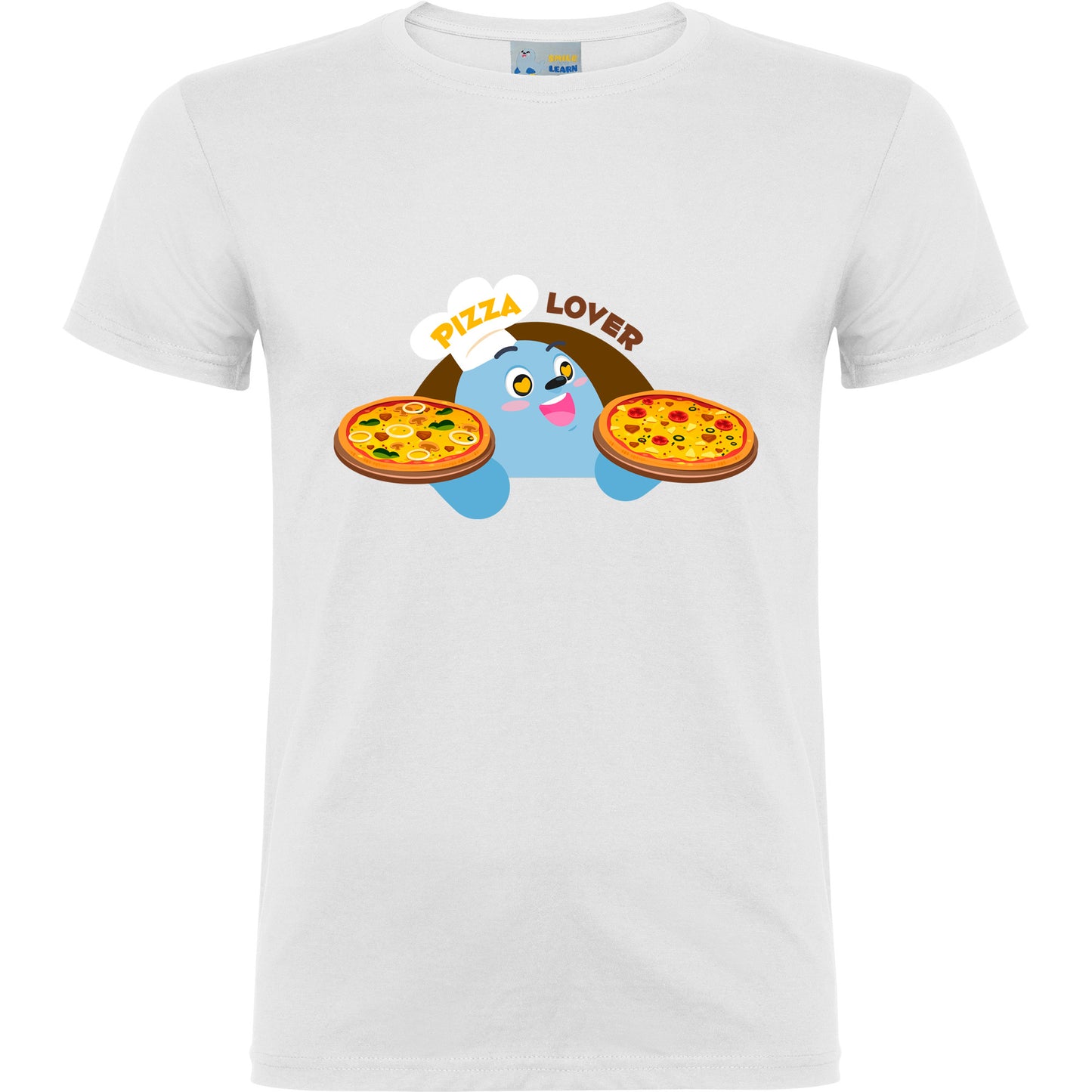 Camiseta de manga corta Smilie "Pizza Lover"