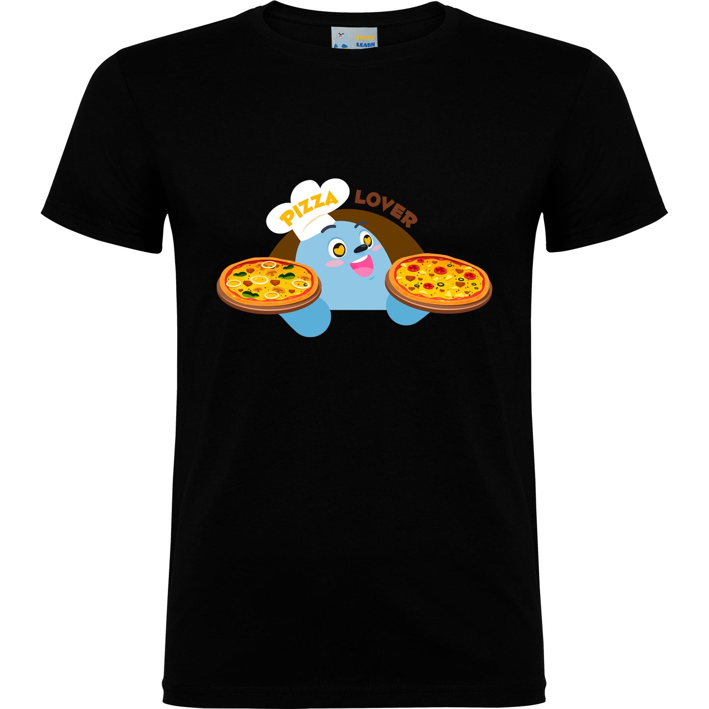 Camiseta de manga corta Smilie "Pizza Lover"