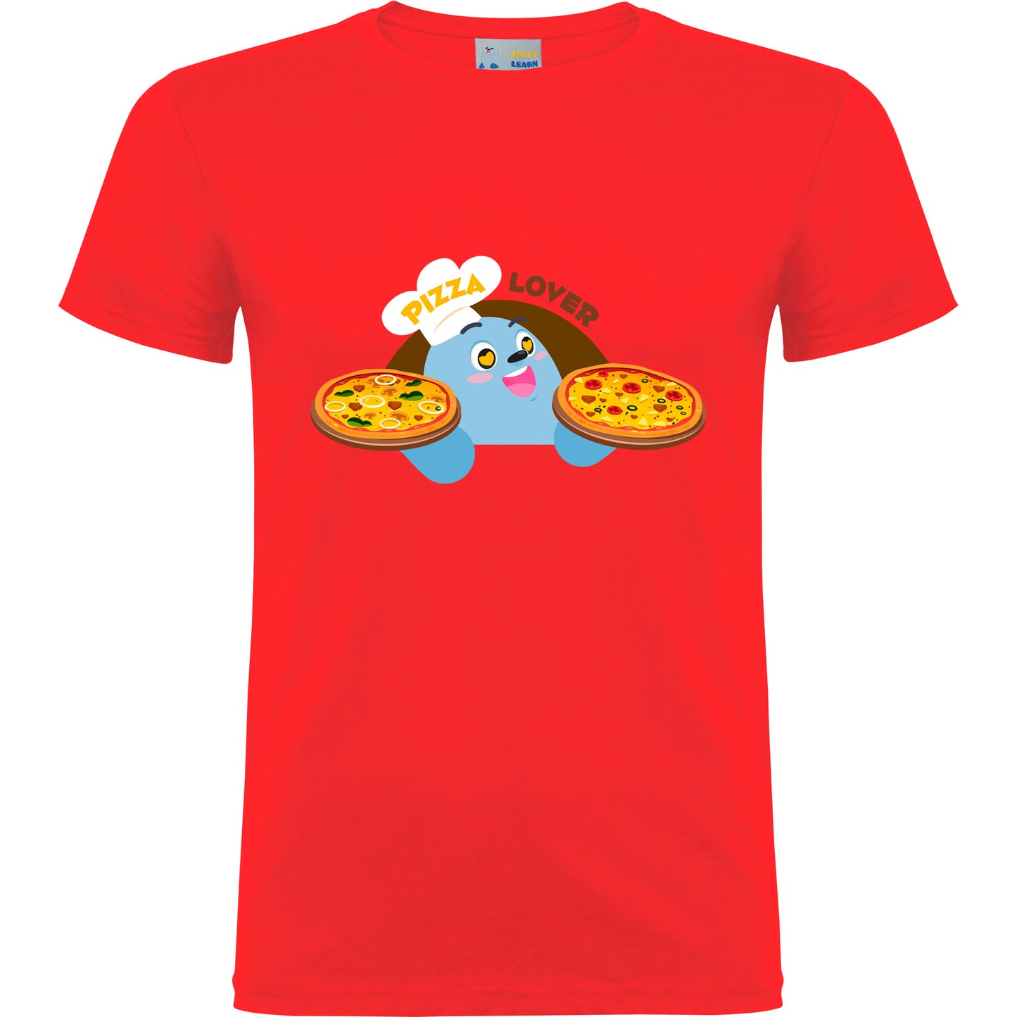 Camiseta de manga corta Smilie "Pizza Lover"