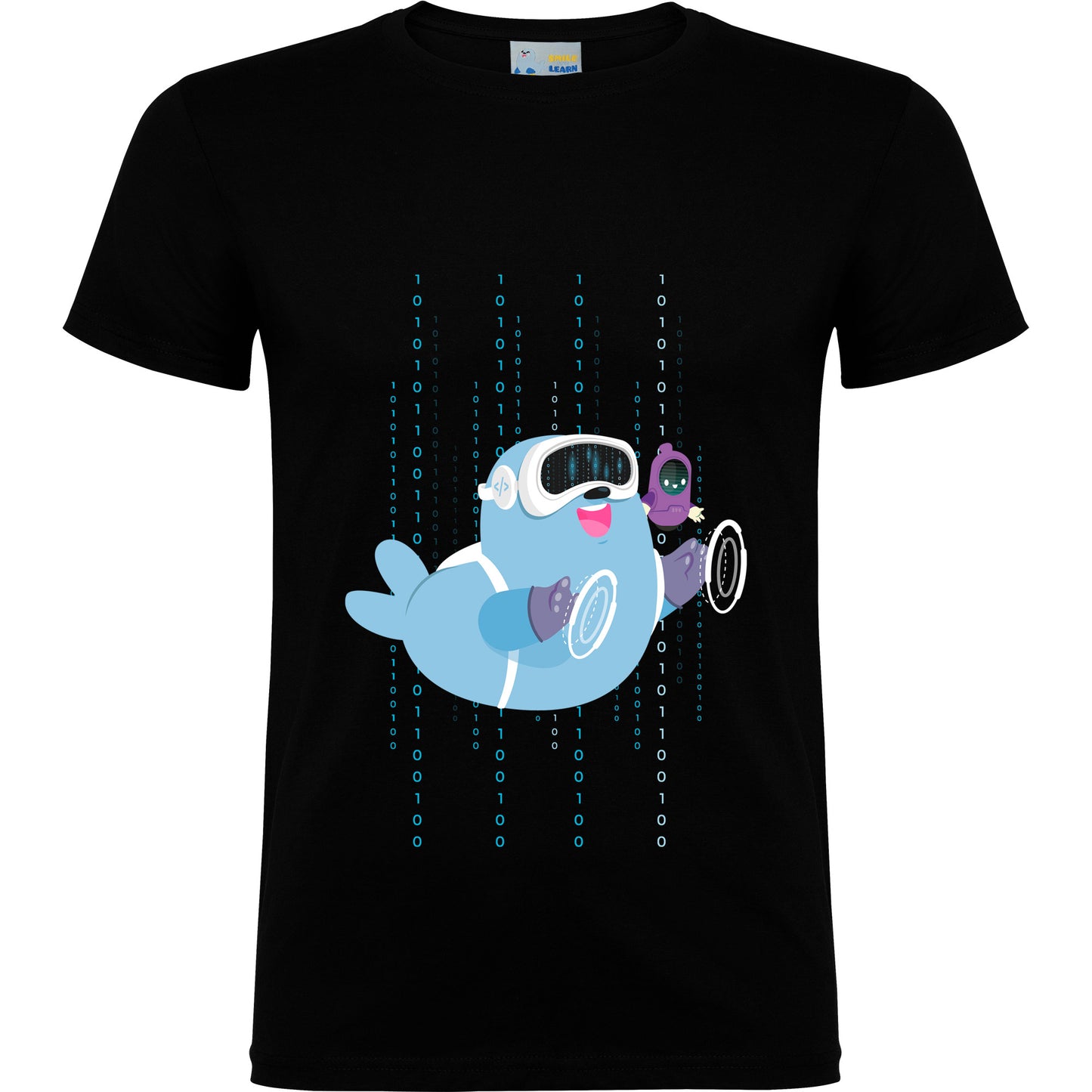 Camiseta de manga corta Smilie Robot