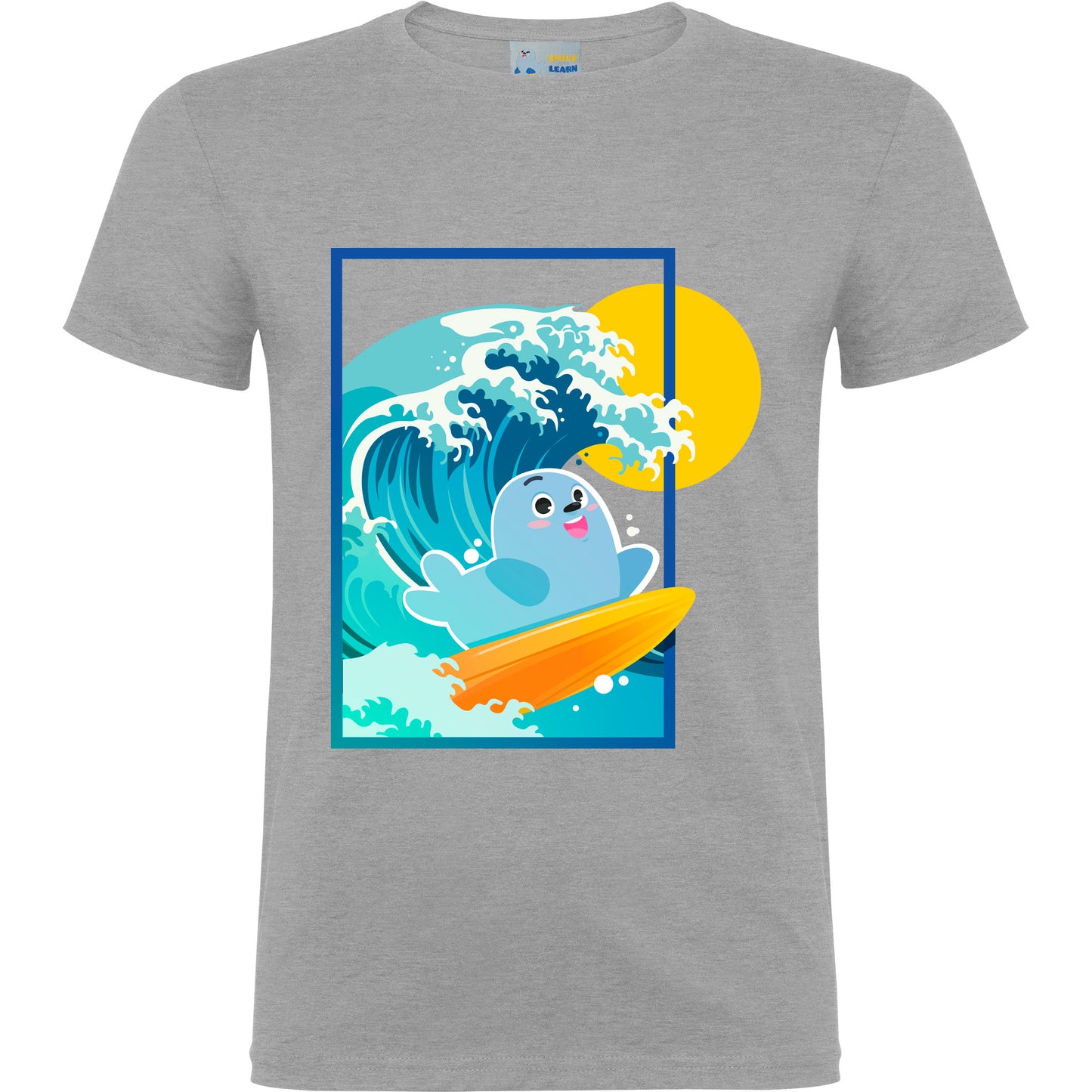 Smilie Surfer Short Sleeve T-Shirt