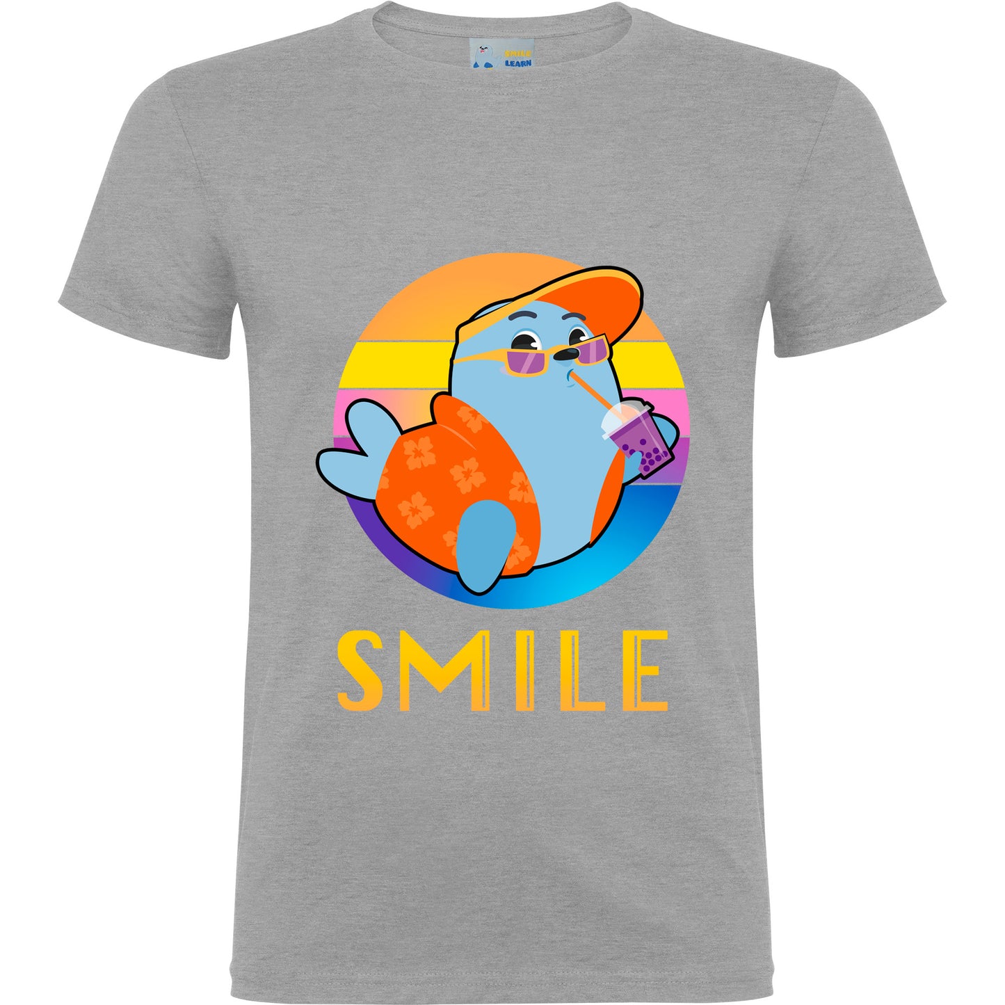 Smilie Summer Short-Sleeved T-Shirt