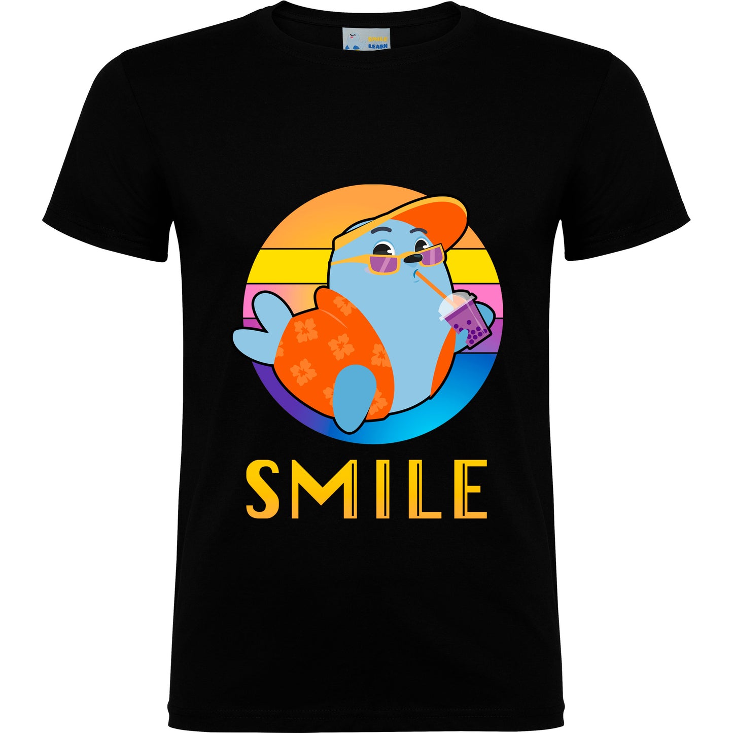 Smilie Summer Short-Sleeved T-Shirt
