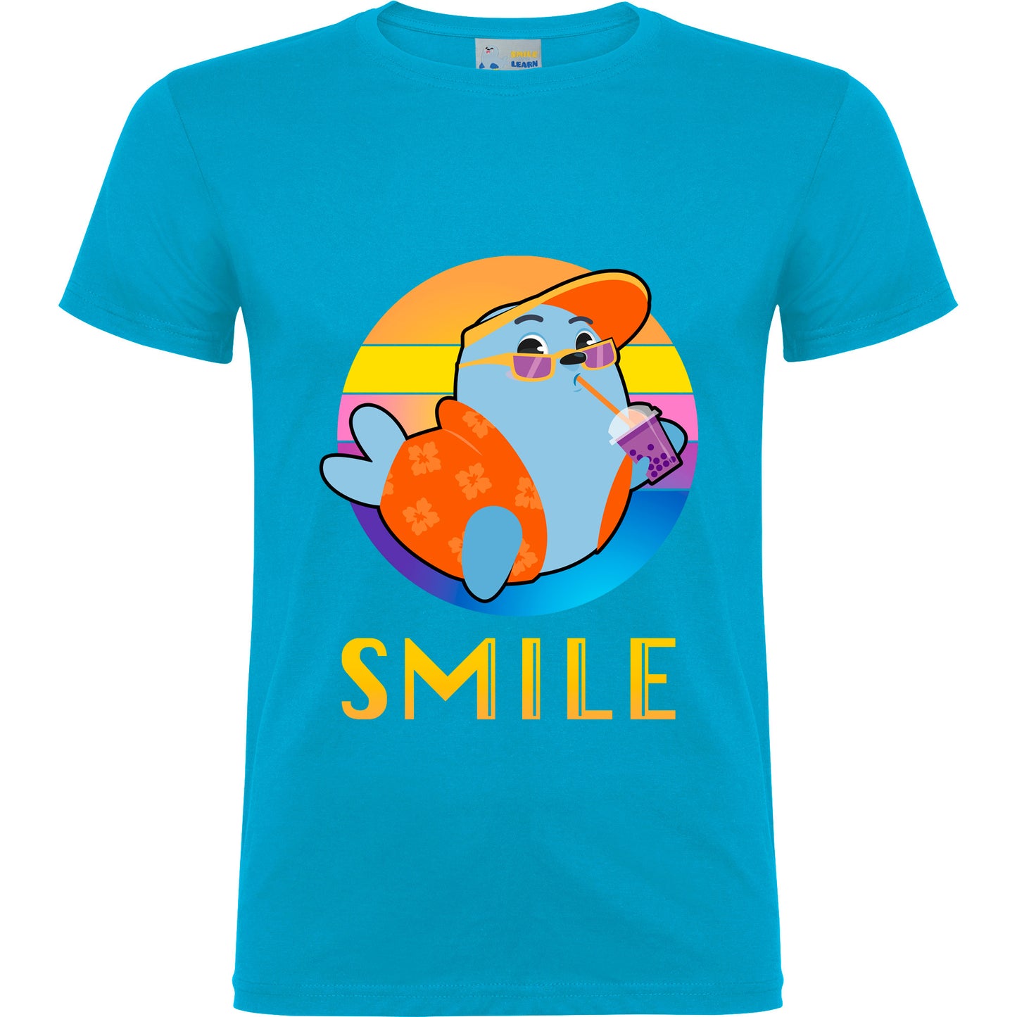 Smilie Summer Short-Sleeved T-Shirt
