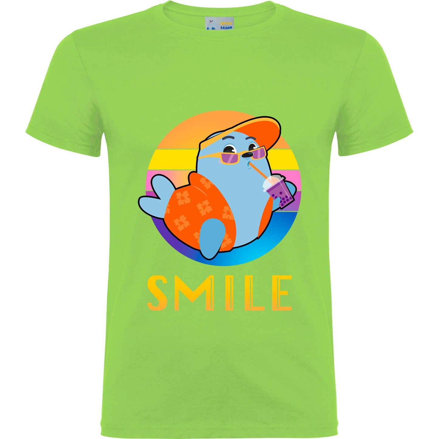 Smilie Summer Short-Sleeved T-Shirt