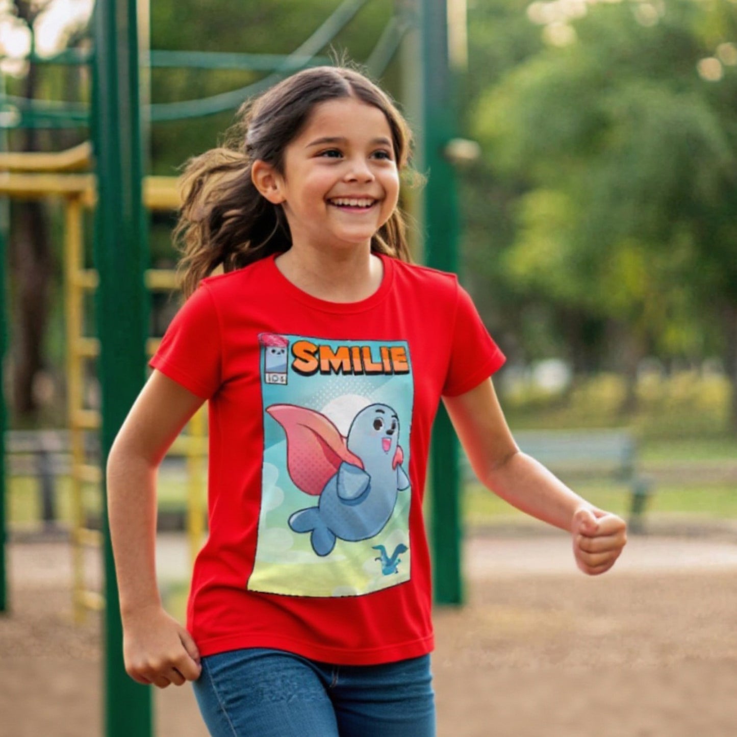 Camiseta de manga corta Smilie Superfoca