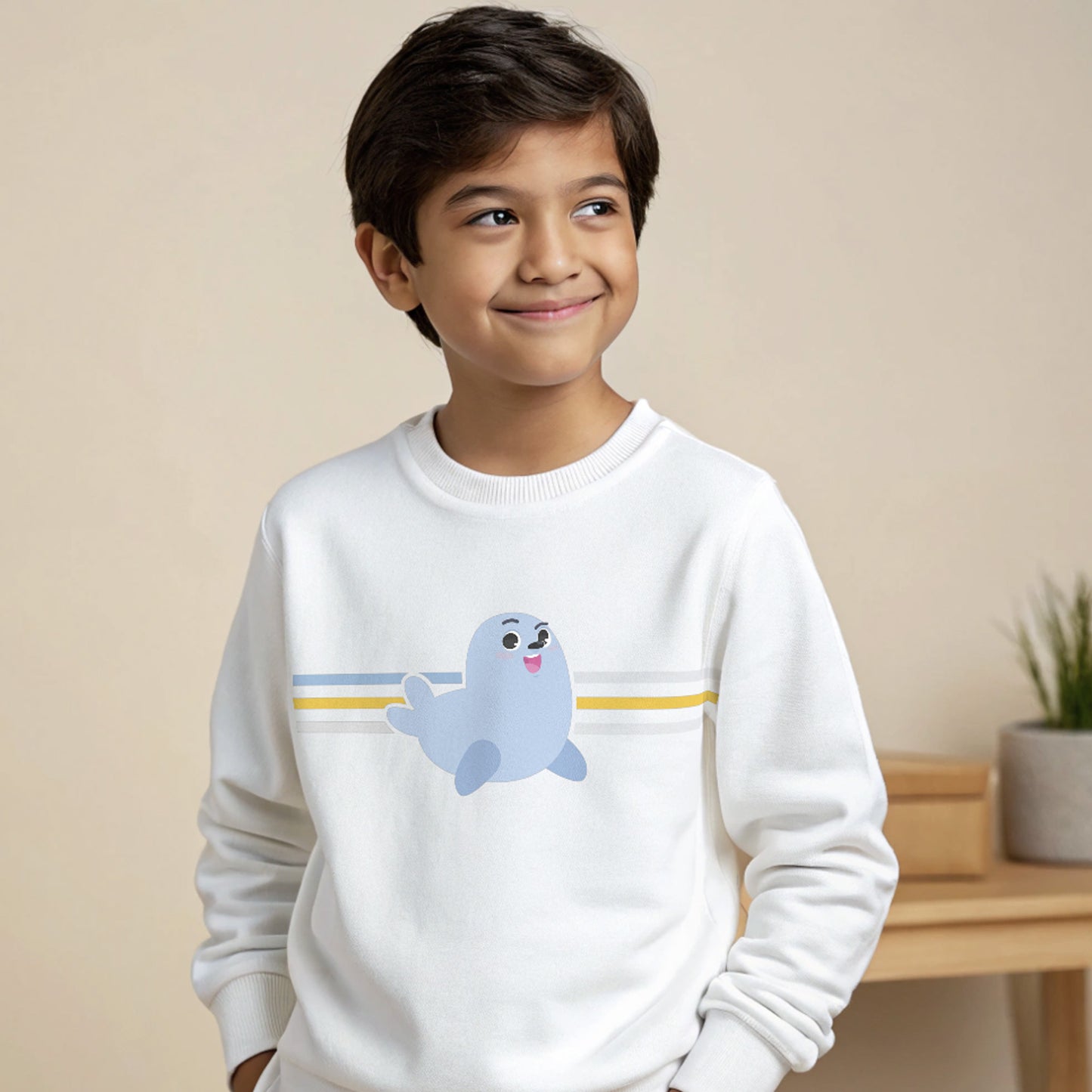 Smile and Learn Lines Sweatshirt
