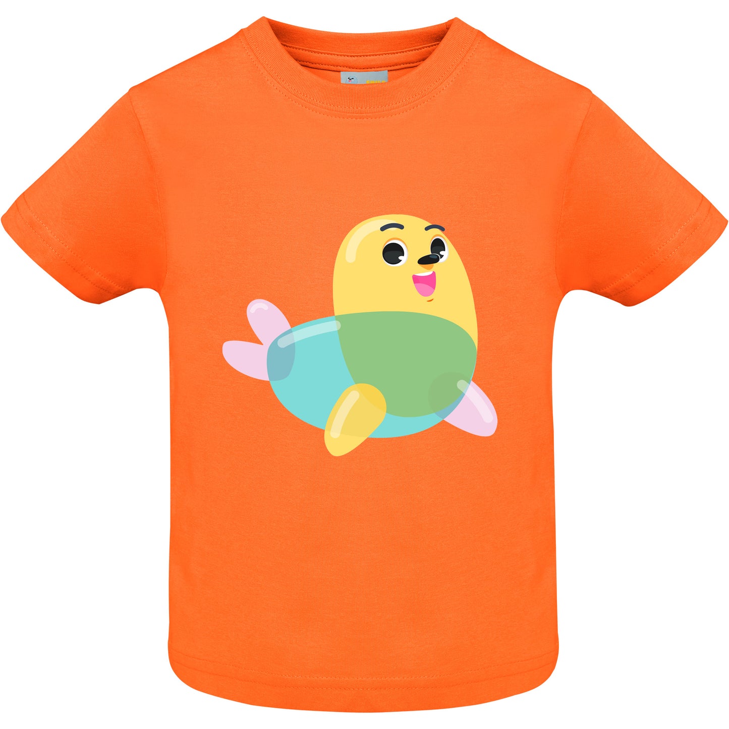 Balloon Smiley Short-Sleeved Baby T-Shirt