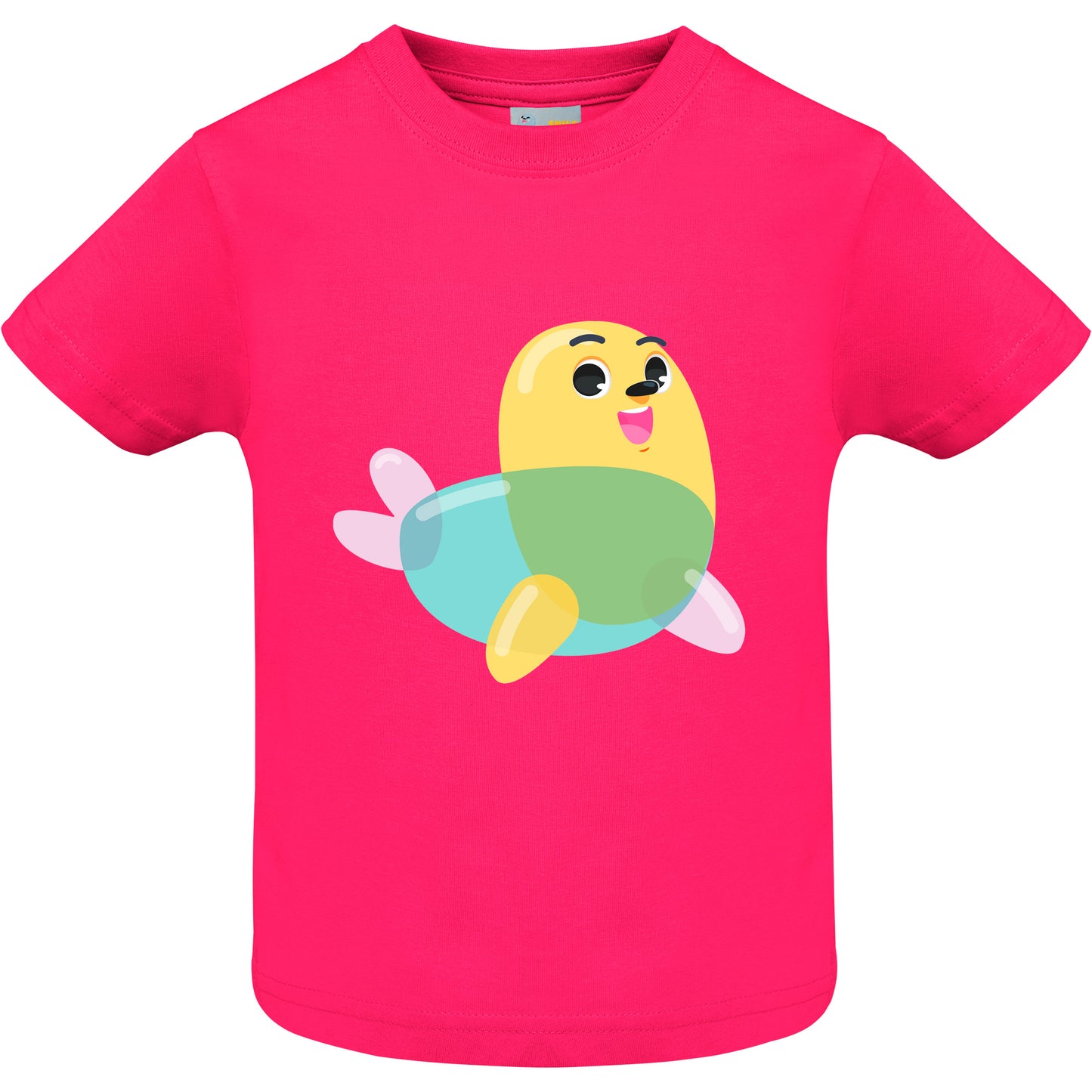 Balloon Smiley Short-Sleeved Baby T-Shirt