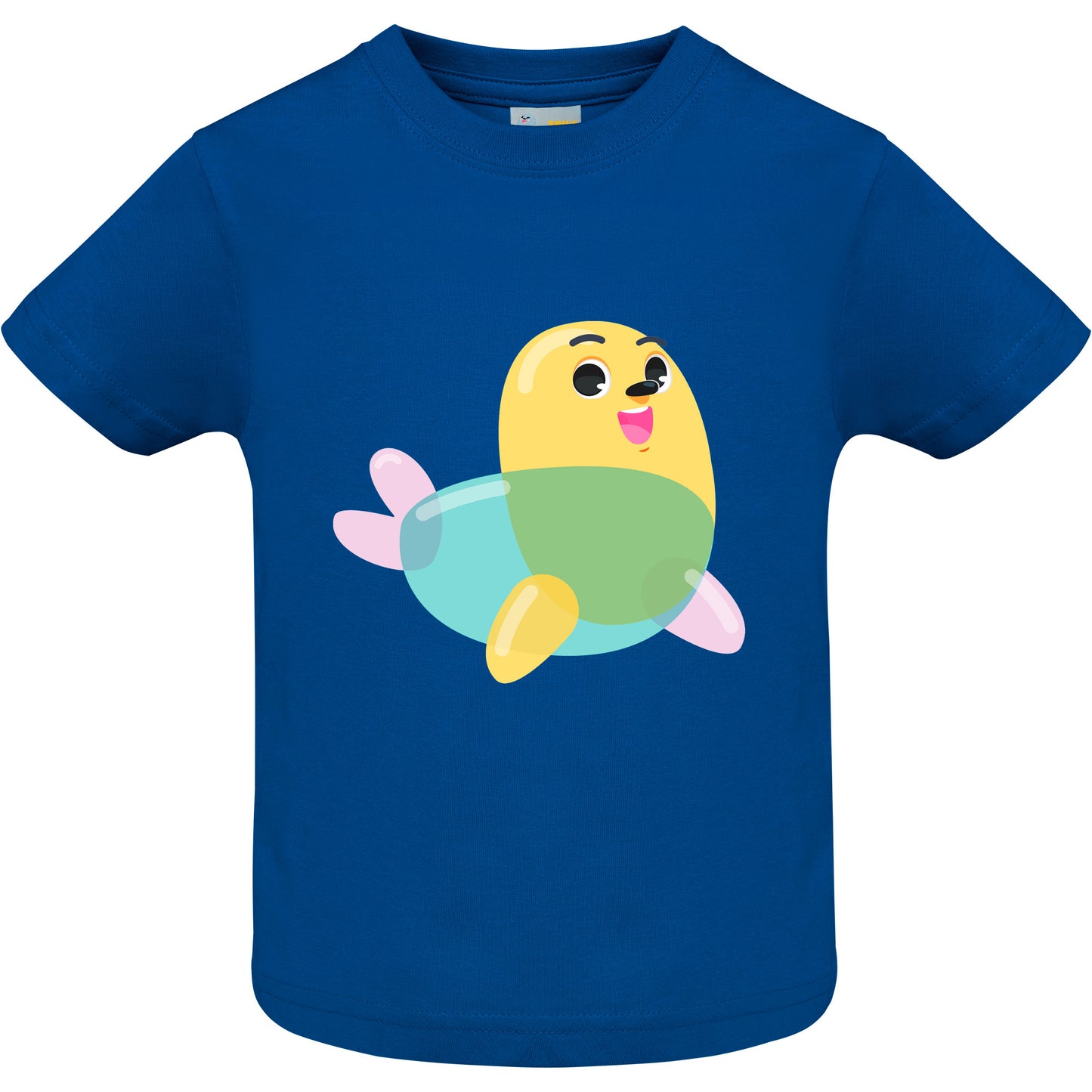 Balloon Smiley Short-Sleeved Baby T-Shirt