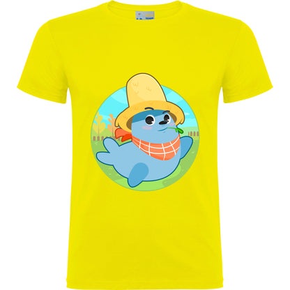 Camiseta de manga corta Smilie Granjero