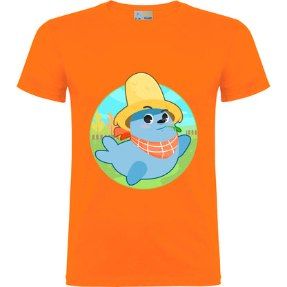 Camiseta de manga corta Smilie Granjero