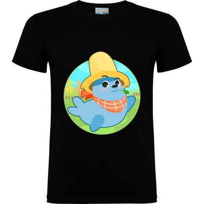 Camiseta de manga corta Smilie Granjero