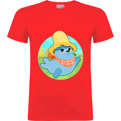 Camiseta de manga corta Smilie Granjero