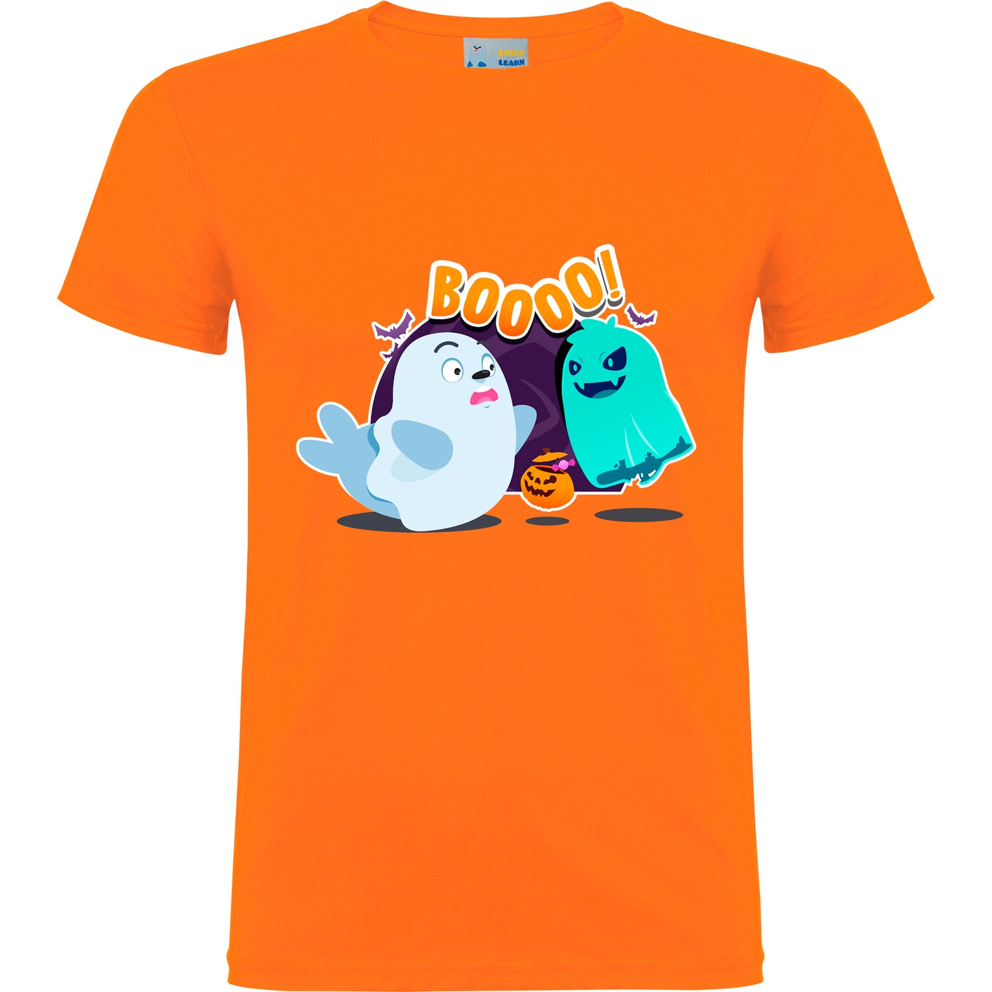 Camiseta de manga corta Smile and Spook