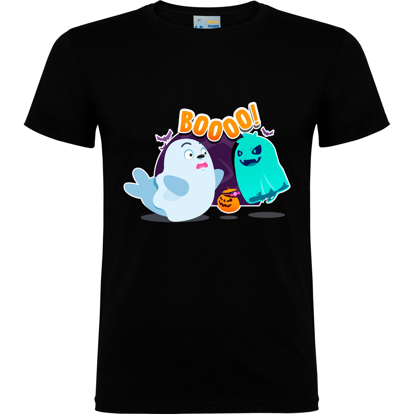 Camiseta de manga corta Smile and Spook