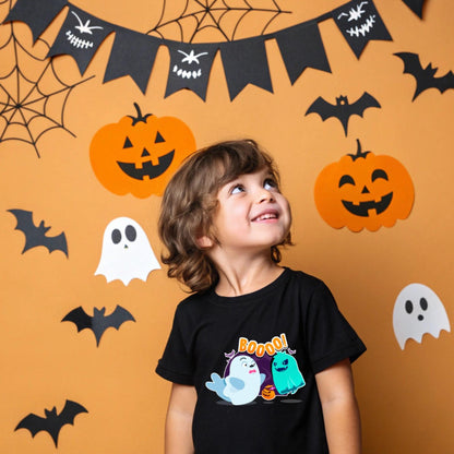 Camiseta de manga corta Smile and Spook