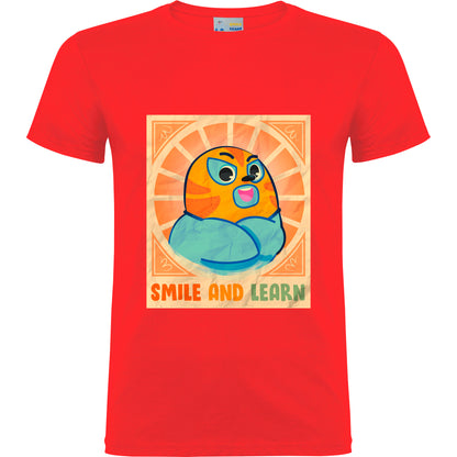 Camiseta de manga corta Smilie Luchador