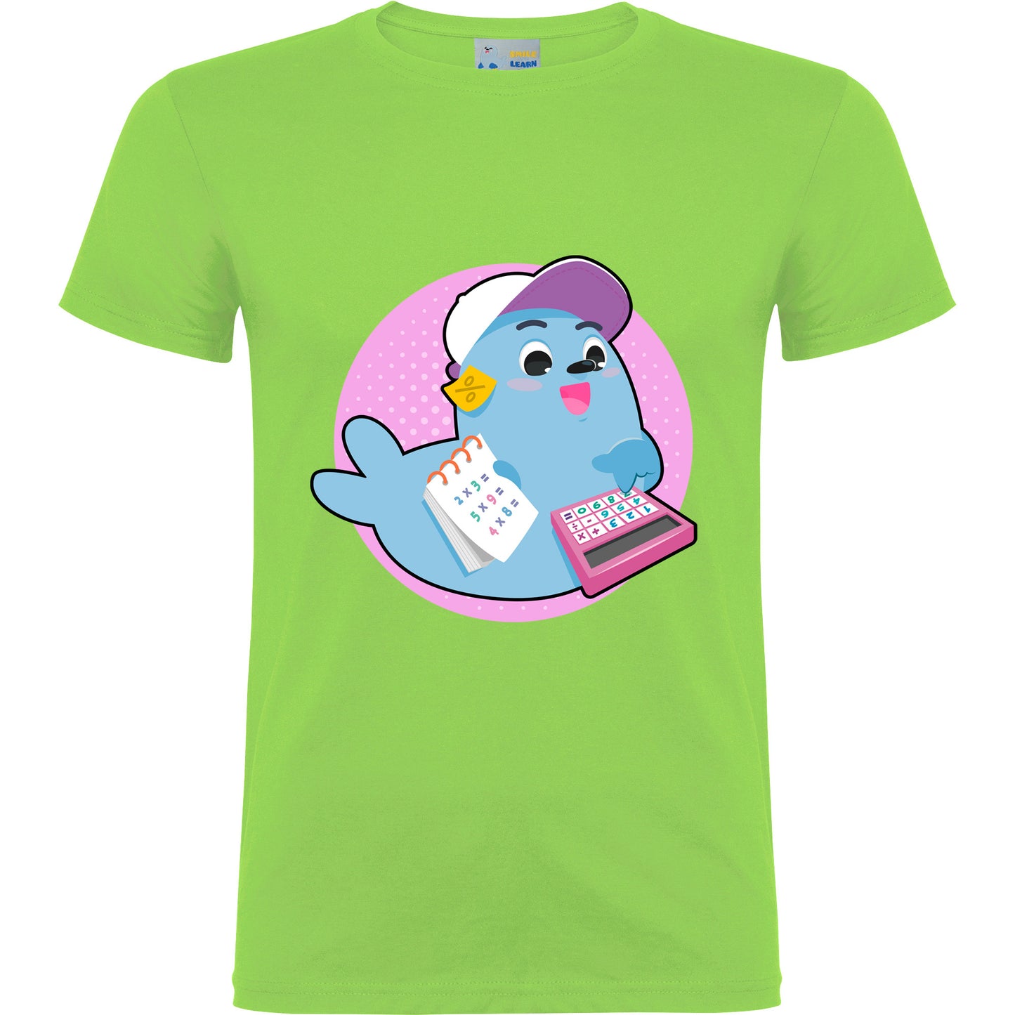 Camiseta de manga corta Smilie Matemático