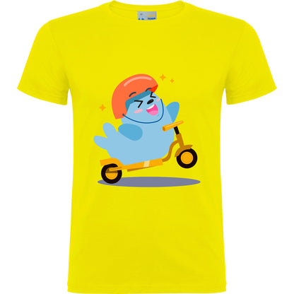 Camiseta de manga corta Smilie en Patinete
