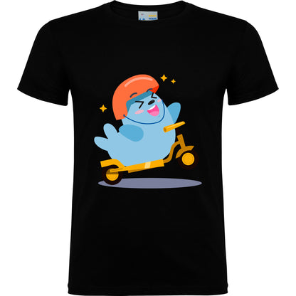 Camiseta de manga corta Smilie en Patinete