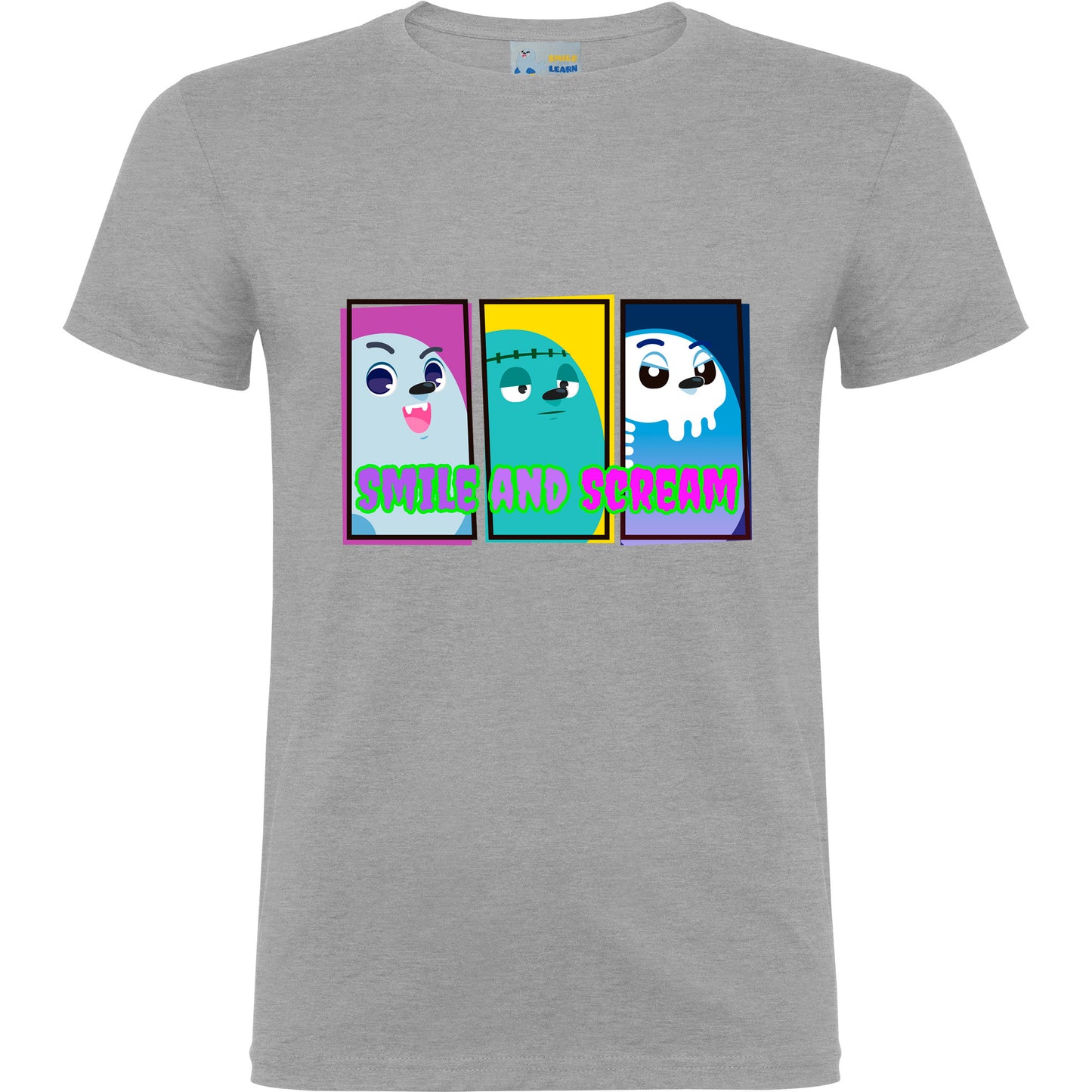 Camiseta de manga corta Smile and Scream