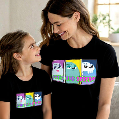 Camiseta de manga corta Smile and Scream